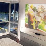 How to set up projector in bedroom
